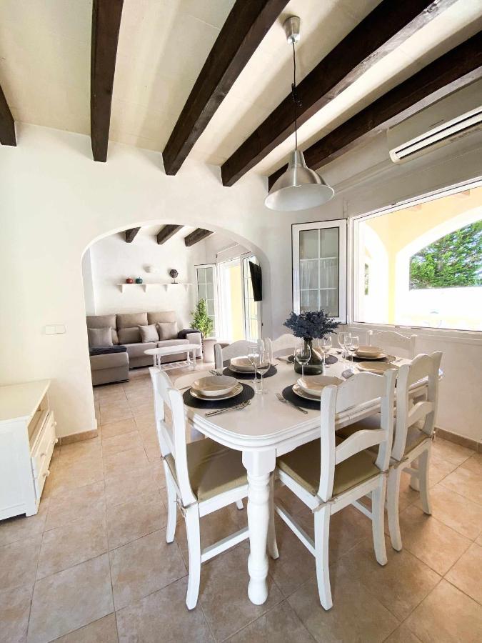 Chalet Villafranca Menorca Con Piscina Privada Cala en Bosc Eksteriør billede